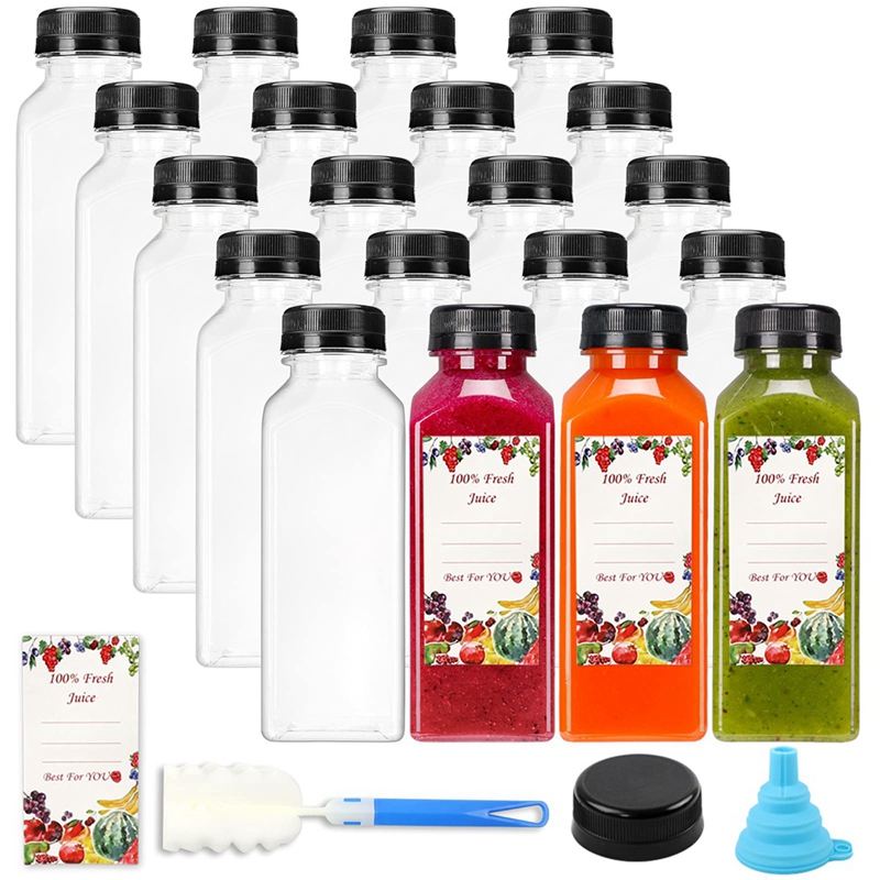Water Bottle Blank - Kapaklar ile 20 adet 12Oz boş