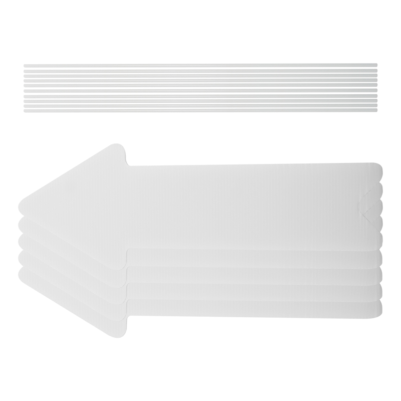 5'li Paket Beyaz Boş Düğün Yön - Yard Sign Blank incelemesi ve fiyatı