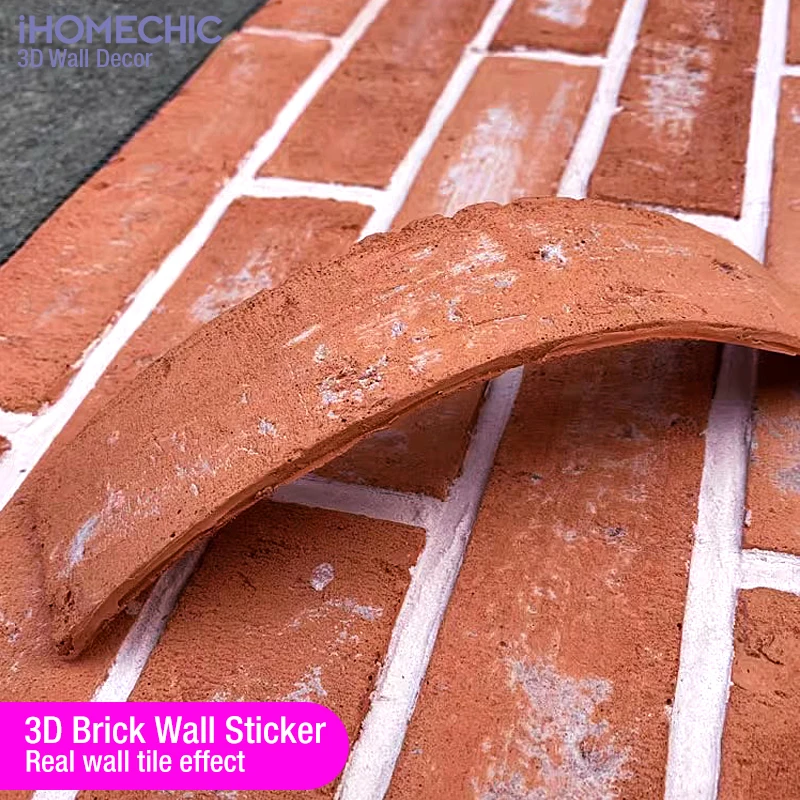 3D tuğla duvar sticker kiremit - Ceramic Tile Blank incelemesi ve fiyatı