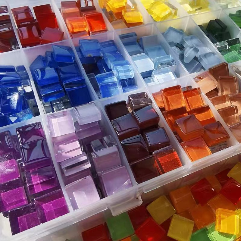 DIY Seramik Mozaik Cam 50 adet - Ceramic Tile Blank incelemesi ve fiyatı